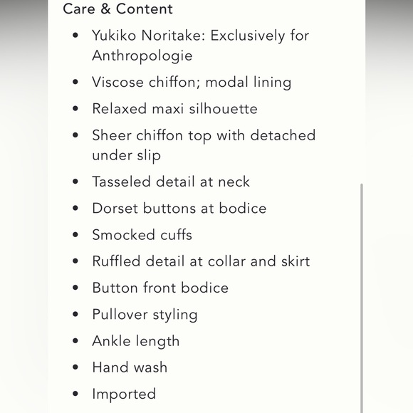 Anthropologie The Marais Printed Chiffon Maxi Dress in Red - Picture 9 of 9